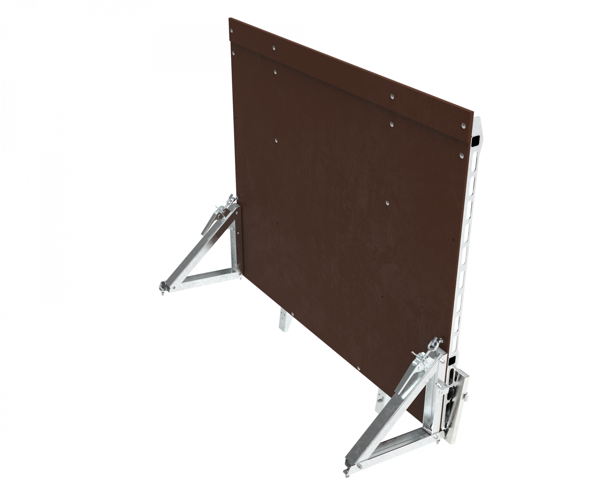 Трап-борт 1200 для прицепа — вид спереди Трап-борт 1200 для прицепа — вид спереди